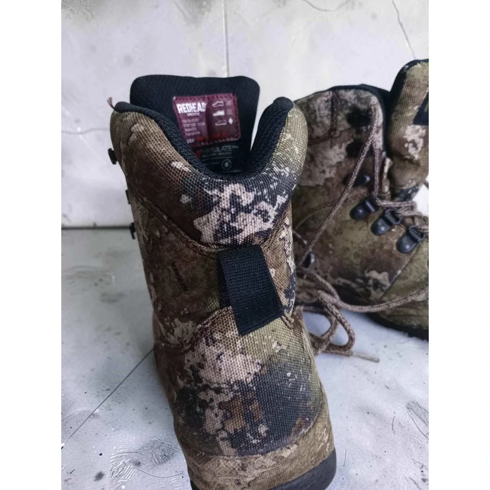 RedHead Kids Camo Hunting Boots Thinsulate Bone-Dry Waterproof Brown US 13339589